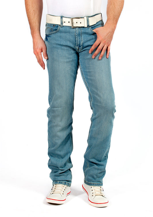 MASKOVICK heren jeans Clinton stretch Regular - Light Used
