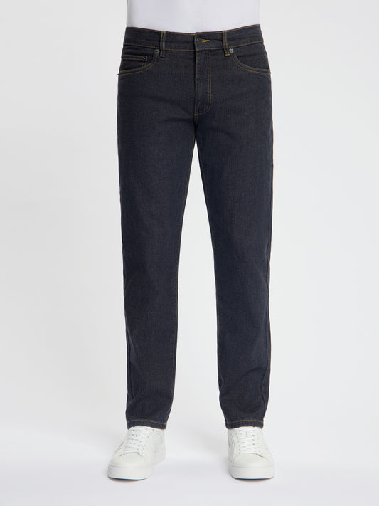 DJX - 121 - Regular Fit - Stretch - Heren Jeans – Black Stone - Denim
