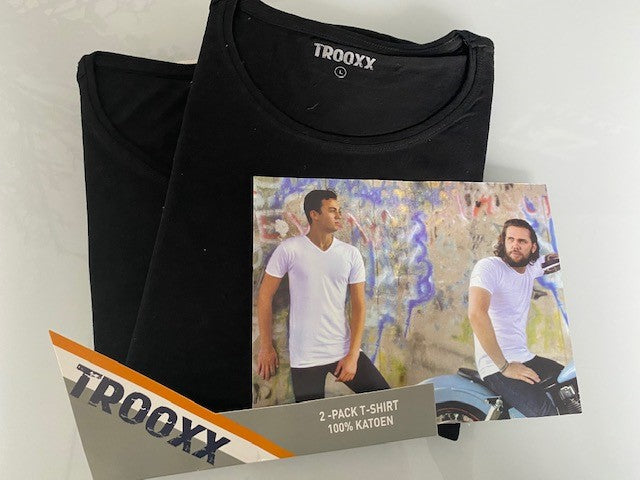 TROOXX heren T-shirt Round Neck - 6-pack