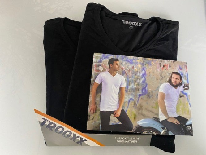 TROOXX heren T-shirt V-neck - 6-pack