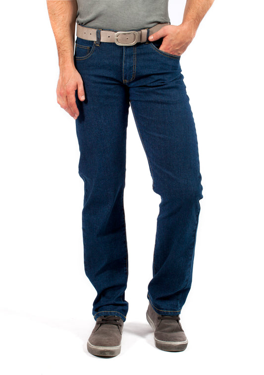 DJX heren jeans 121 stretch Regular - Dark Stone