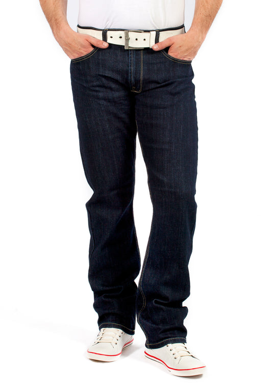 MASKOVICK heren jeans Clinton stretch Regular - Dark Rinsed