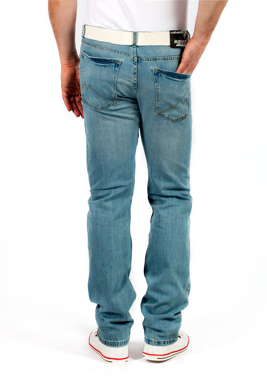 MASKOVICK heren jeans Clinton stretch Regular - Light Used