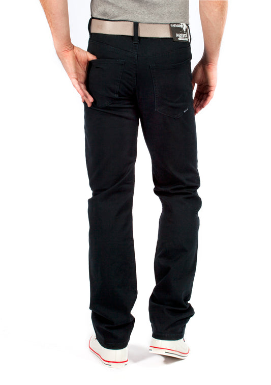 MASKOVICK heren Twill Clinton stretch Regular - Navy