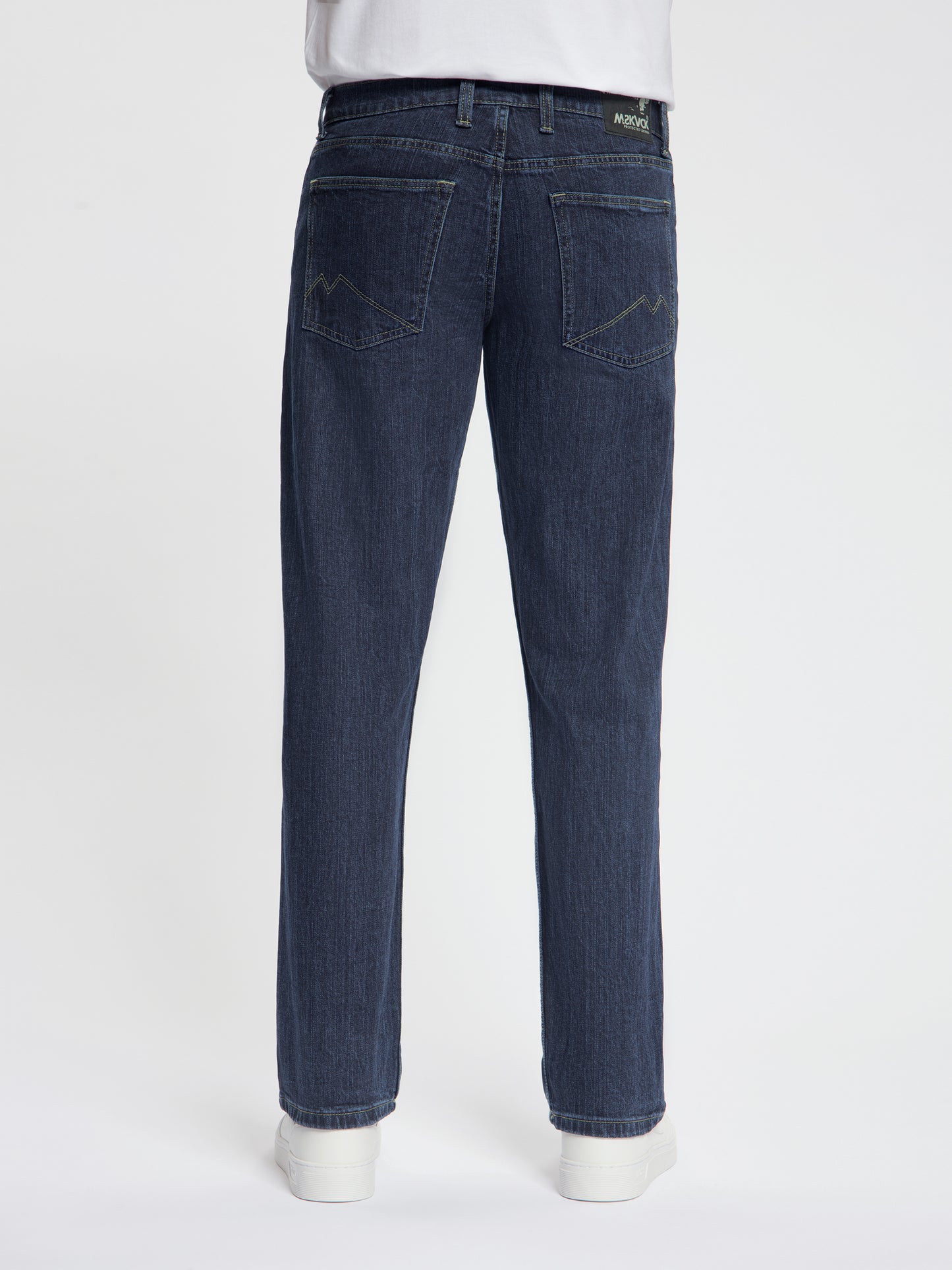 MASKOVICK - Heren Jeans - Clinton - Regular Fit - Stretch – Dark Rinsed