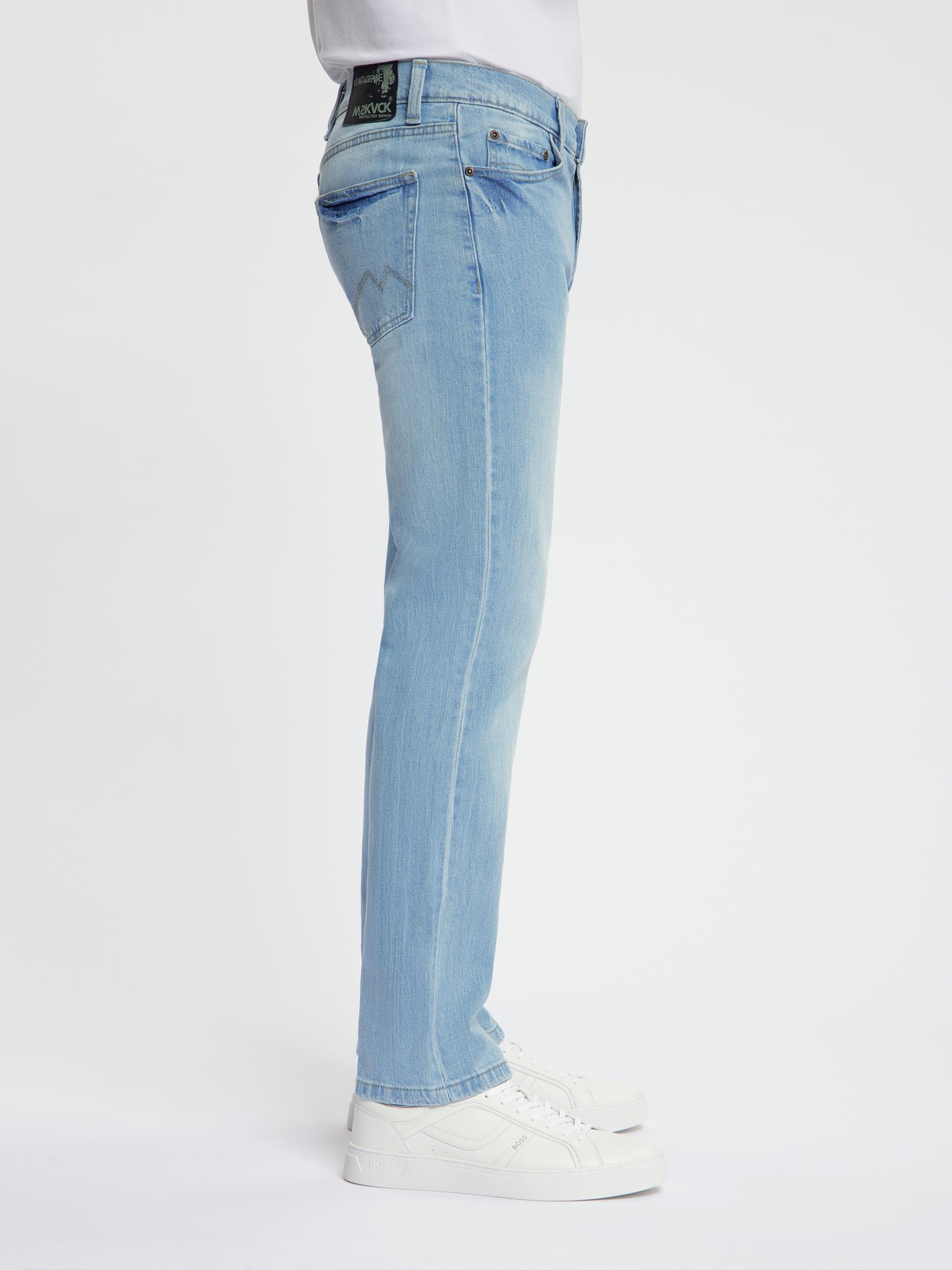 MASKOVICK - Heren Jeans - Clinton - Regular Fit - Stretch – Light Used