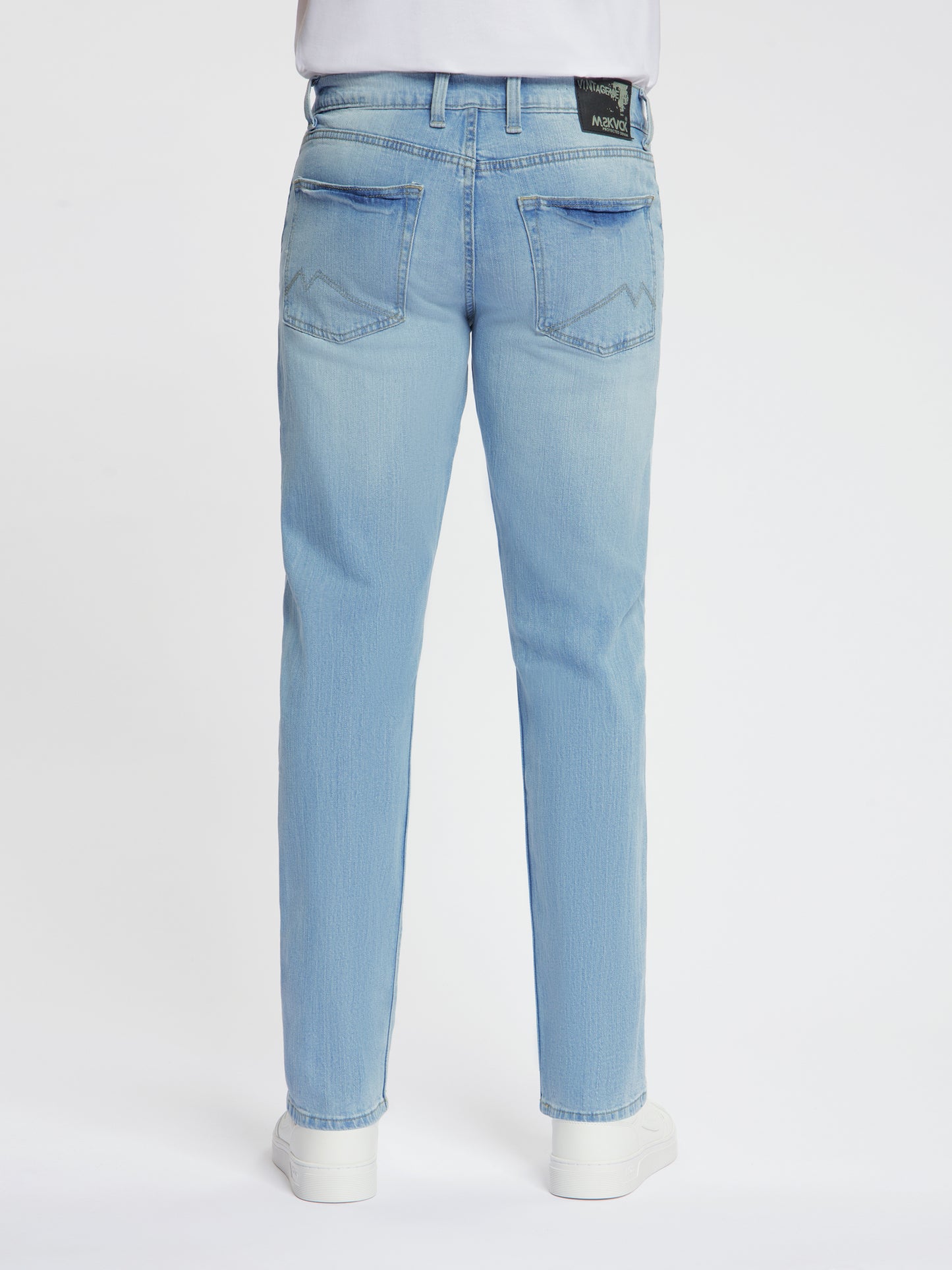 MASKOVICK - Heren Jeans - Clinton - Regular Fit - Stretch – Light Used