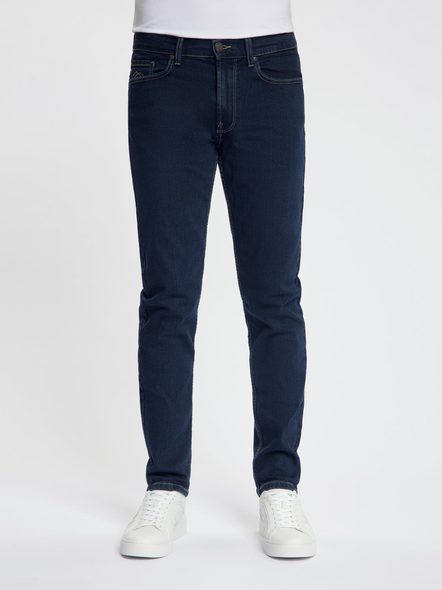 MASKOVICK - Milano - Slim Fit - Heren Jeans  – Stretch - Denim Broek – Blue Black –