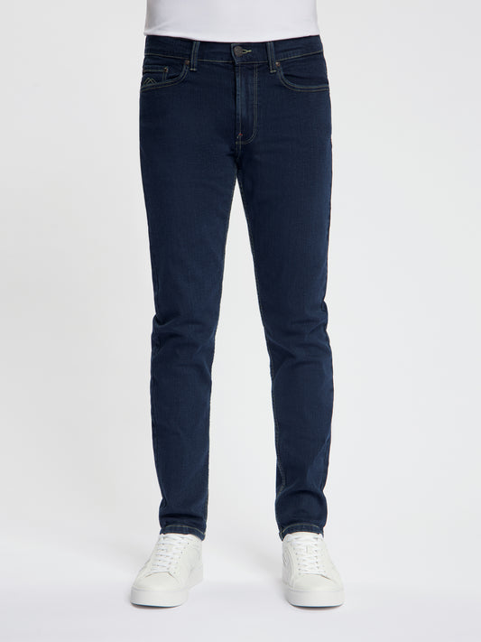 MASKOVICK - Milano - Slim Fit - Heren Jeans  – Stretch - Denim Broek – Blue Black –