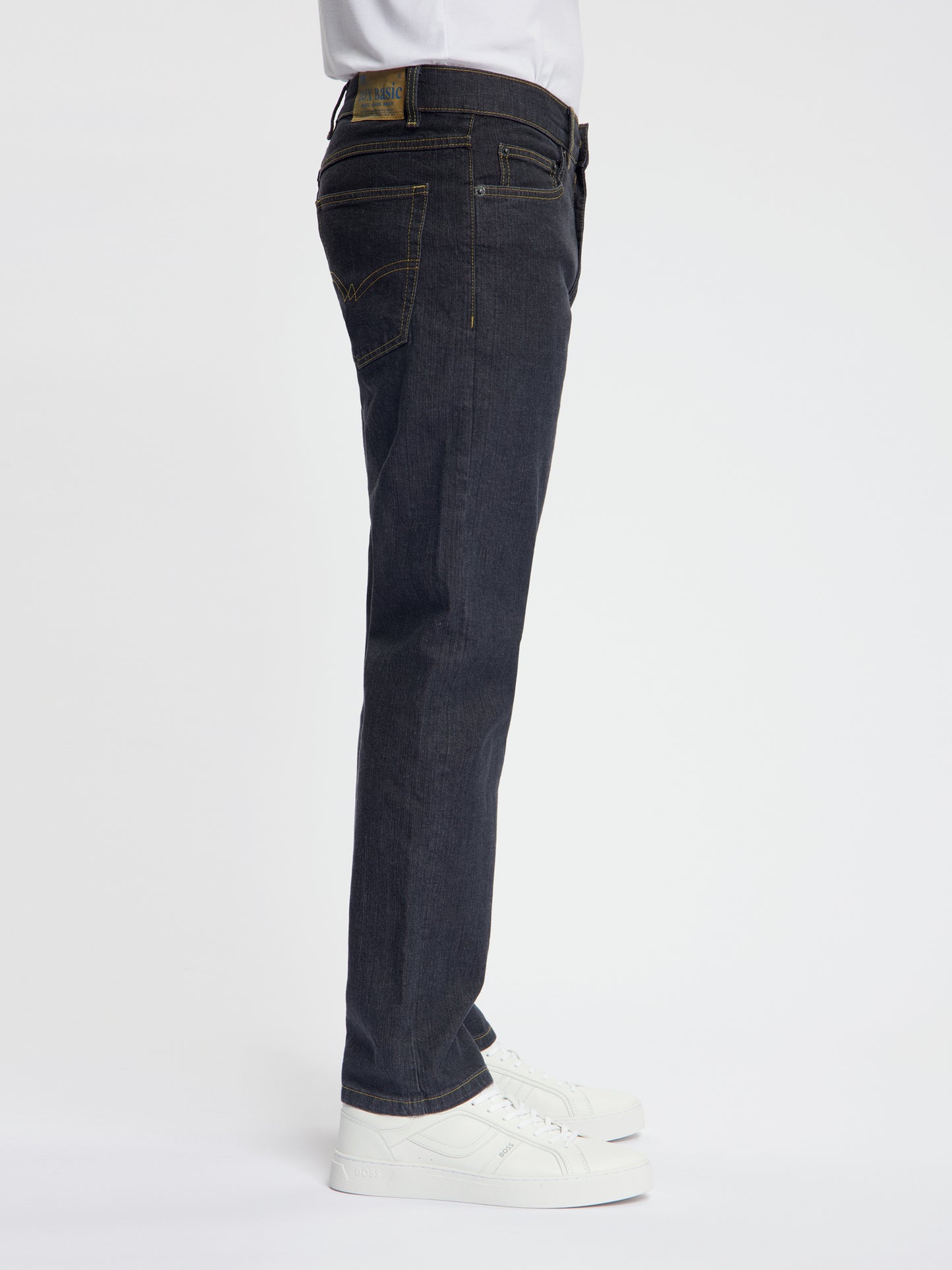 DJX - 121 - Regular Fit - Stretch - Heren Jeans – Black Stone - Denim
