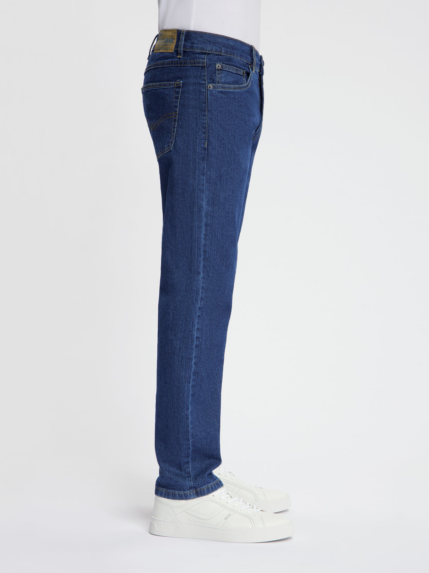 DJX - 121 - Regular Fit - Stretch - Heren Jeans – Dark Stone - Denim