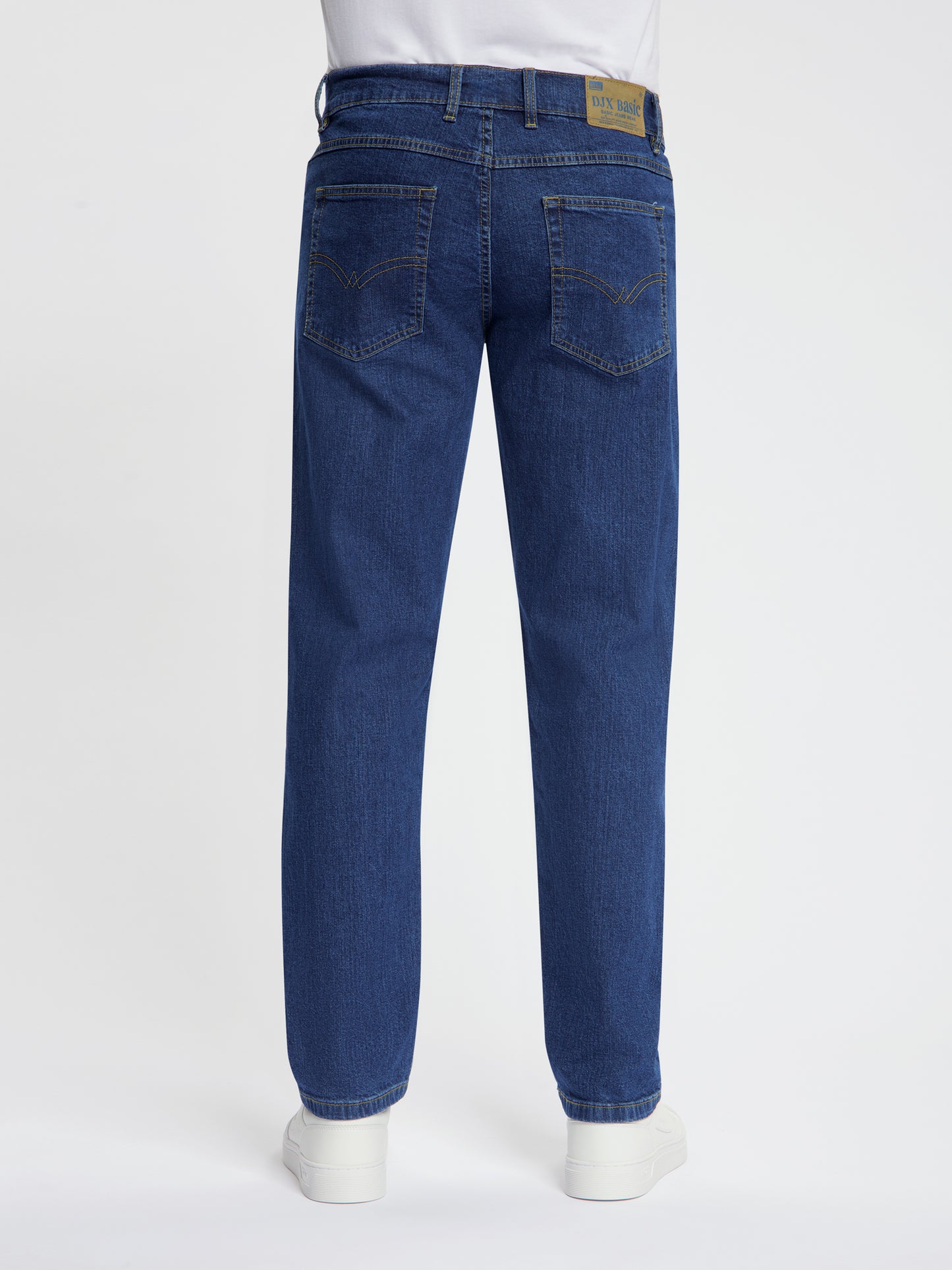 DJX - 121 - Regular Fit - Stretch - Heren Jeans – Dark Stone - Denim
