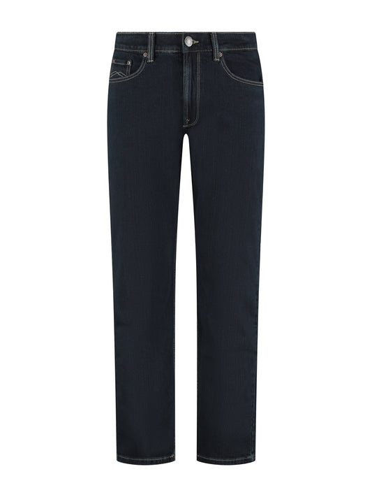 MASKOVICK Heren Jeans Clinton stretch Regular (DE/NL/SE/PL, Taillemaat & Tussenbeenlengte, 36, 36, Darkstone