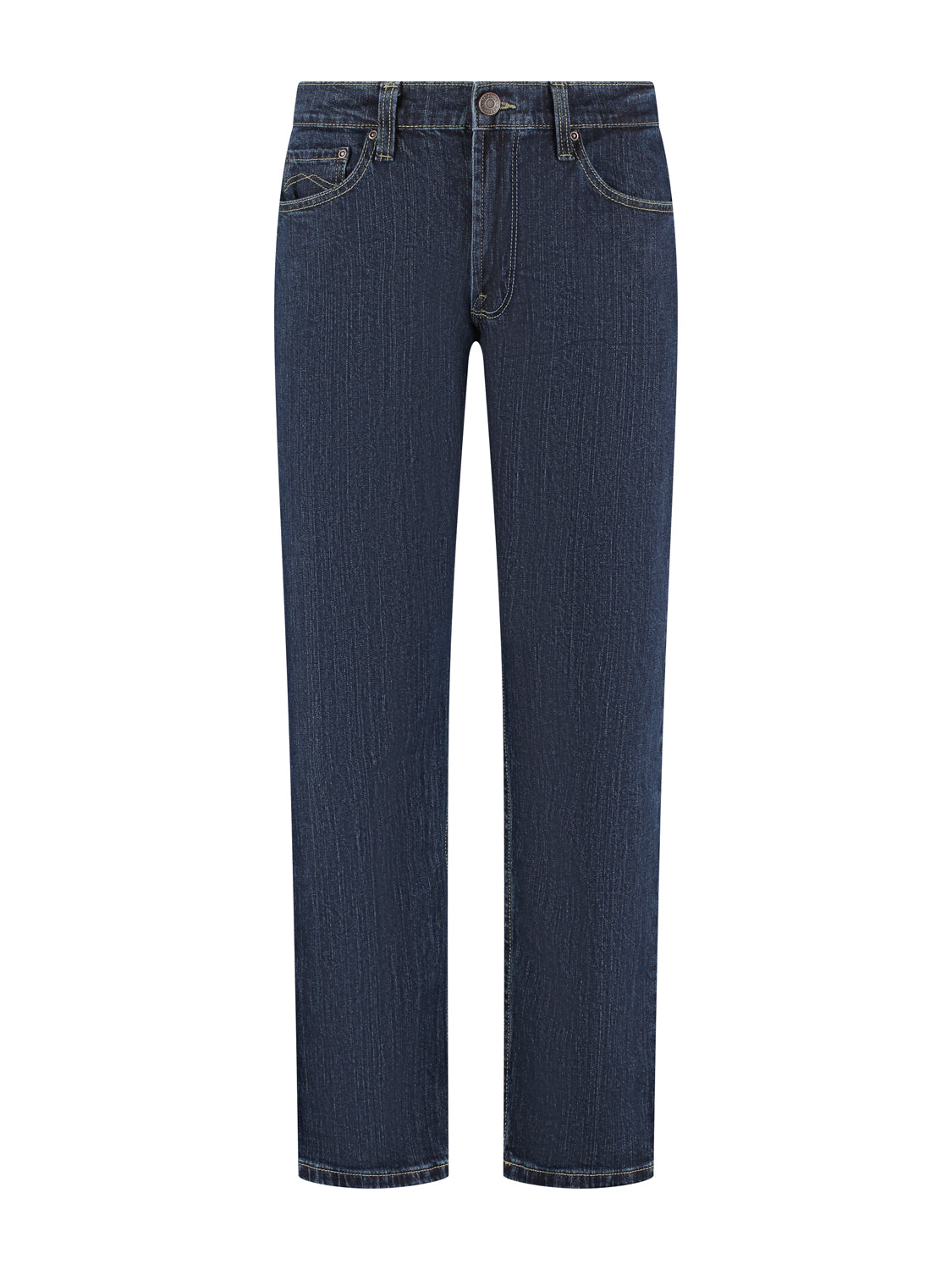MASKOVICK - Heren Jeans - Clinton - Regular Fit - Stretch – Dark Rinsed