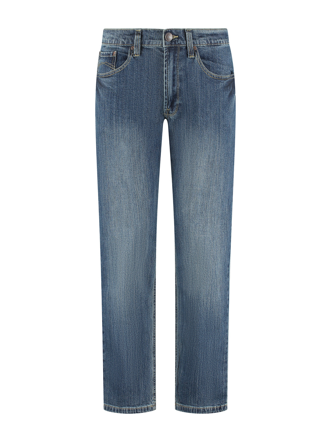 MASKOVICK - Heren Jeans - Clinton - Regular Fit - Stretch – Dark Used