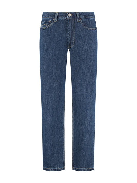 MASKOVICK - Heren Jeans - Clinton - Regular Fit - Stretch – Dark Stone