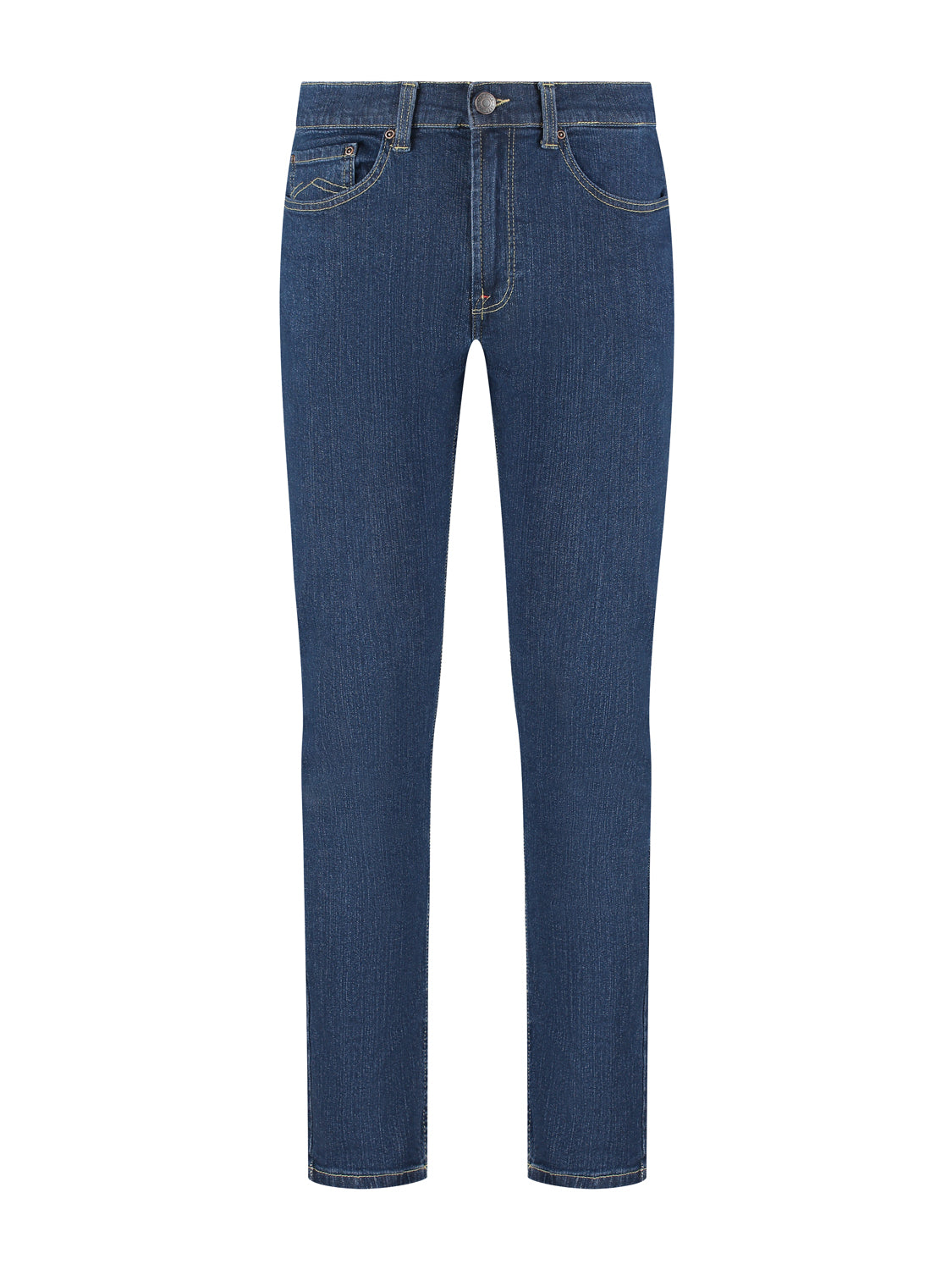 MASKOVICK - Milano - Slim Fit - Heren jeans  – Stretch - Denim Broek – Darkstone –
