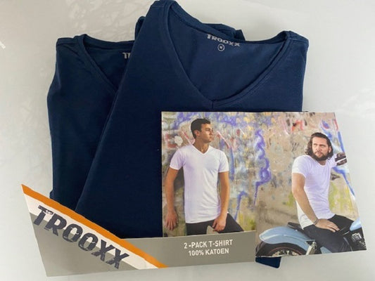 TROOXX heren T-shirt V-neck - 6-pack